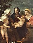 Madonna and Child with Sts Catherine